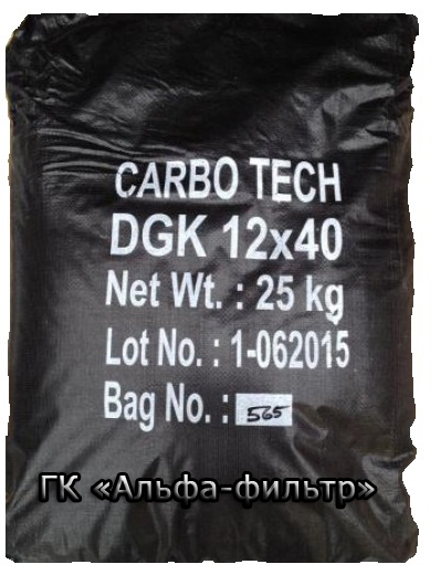Уголь CarboTech DGK 12 40